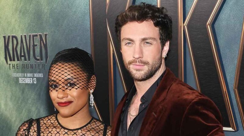 Aaron Taylor-Johnson Comes to the Rescue as Ariana DeBose Faces a Wardrobe Malfunction