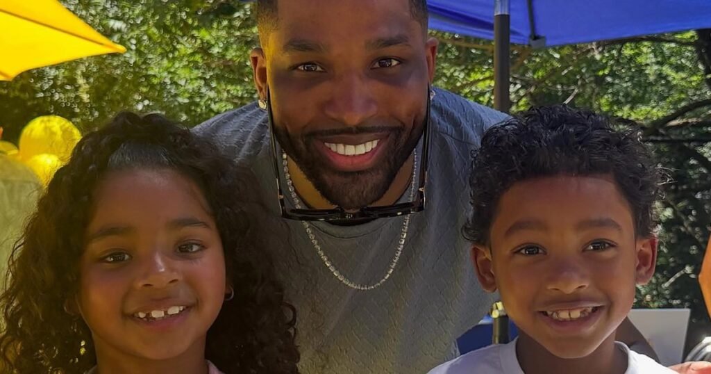 Tristan Thompson Shares Special Moments with Three of His Children in Heartwarming Family Photos