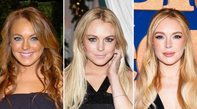 Lindsay Lohan’s Stunning Hair Makeover