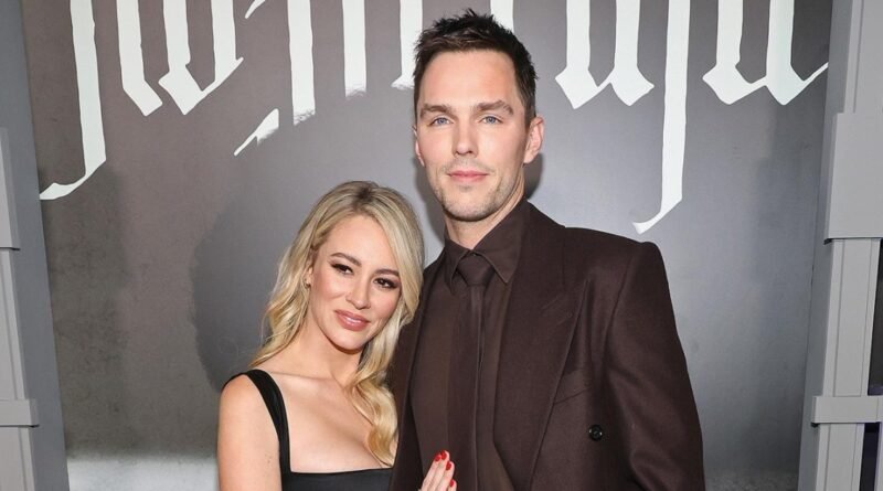 Nicholas Hoult and Bryana Holly Shine on the Red Carpet Together After 7-Year Hiatus