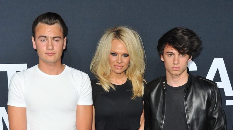 Pamela Anderson and Tommy Lee Share Moments with Sons Brandon and Dylan