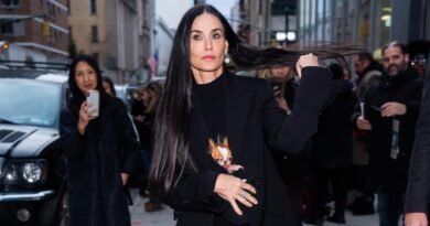 Get the Look: Demi Moore's Chic Black Blazer Available for Less at Express