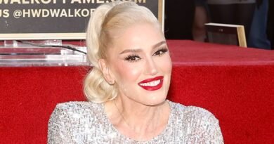 Gwen Stefani Looks Unrecognizable Without Her Signature Red Lipstick