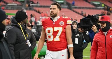 Travis Kelce Displays His 'Little Dancey Dance' in Chiefs TikTok Clip