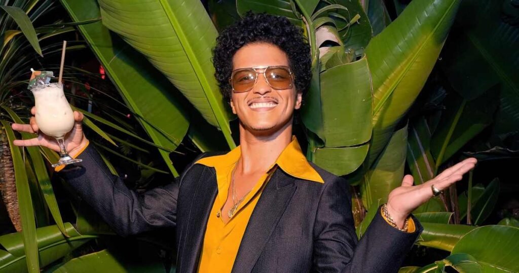 Bruno Mars Cracks Jokes About Gambling Debt Following Spotify Record Achievement