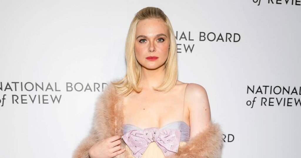 Elle Fanning Embraces Modern-Retro Glamour at the Board of Review Gala