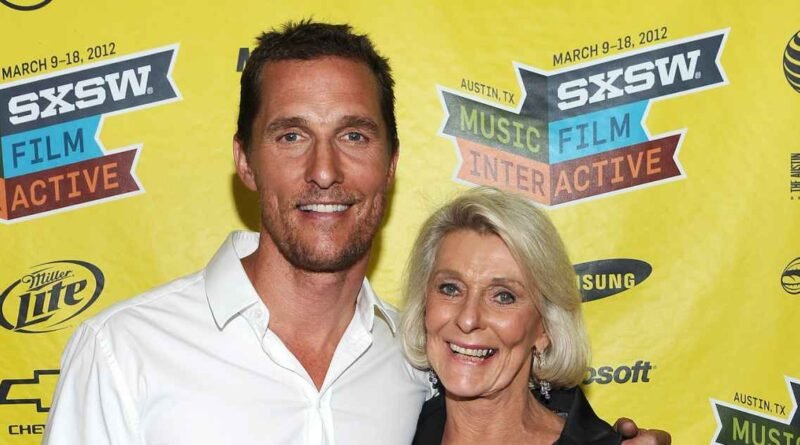 Matthew McConaughey's Mother Shares the Story of Three Weddings and Divorces with the Same Man