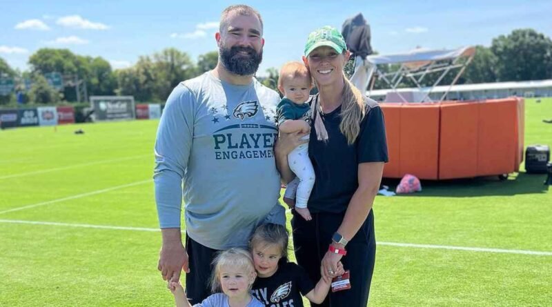 Jason Kelce's Children Create Mascot for His Late-Night ESPN Program