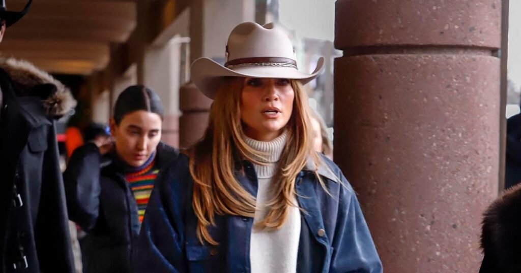 Jennifer Lopez Perfectly Captures the Cowgirl-Core Vibe with Her Embellished Hat