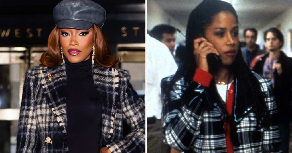 Keke Palmer Emulates Dionne Davenport from 'Clueless' in Stylish Plaid Ensemble