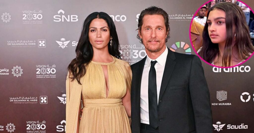 Matthew McConaughey's 15-Year-Old Daughter Bears a Striking Resemblance to Mom Camila at Event