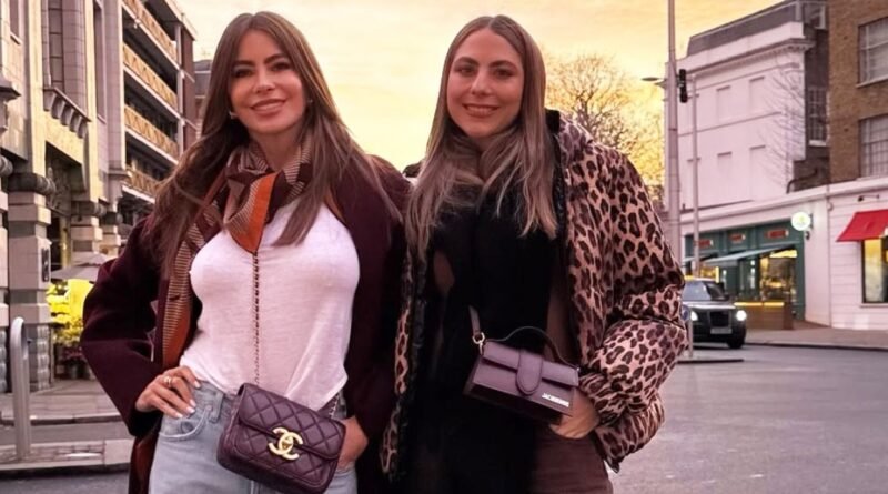 Sofia Vergara Shows Off Street Style Chic Alongside Her Niece