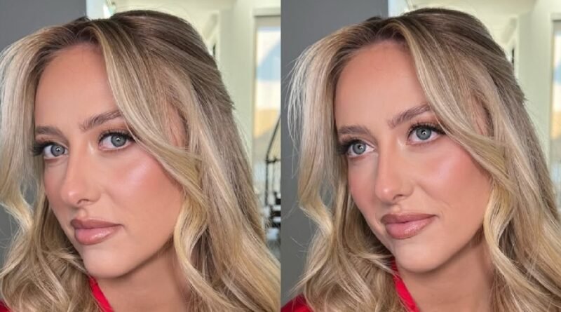 Brittany Mahomes Ditches Her Signature Full Makeup for a Softer Glam Style