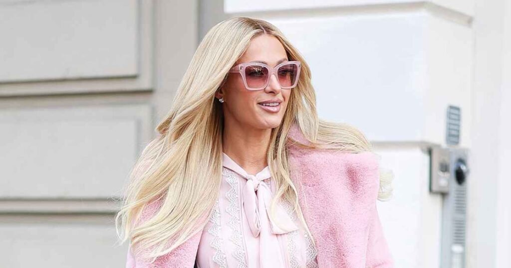 Celebrities Mastering the Monochrome Trend: Paris Hilton and Others