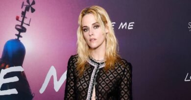 Kristen Stewart Ditches the Bra Under a Sheer Chanel Sweater