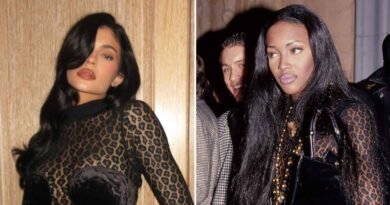 Kylie Jenner Brings Back Naomi Campbell's Iconic 1991 Catsuit Look