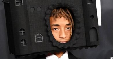 Jaden Smith Discusses His Castle-Inspired Headpiece at the 2025 Grammys