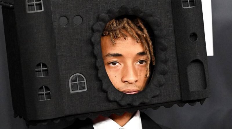 Jaden Smith Discusses His Castle-Inspired Headpiece at the 2025 Grammys