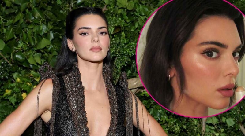 Kendall Jenner Flaunts Stunning, Glass-Like Dewy Skin: “This Glow”