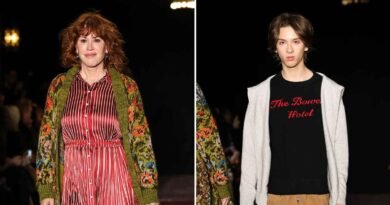 Molly Ringwald and Her Son Roman Strut the Runway Together at NYFW