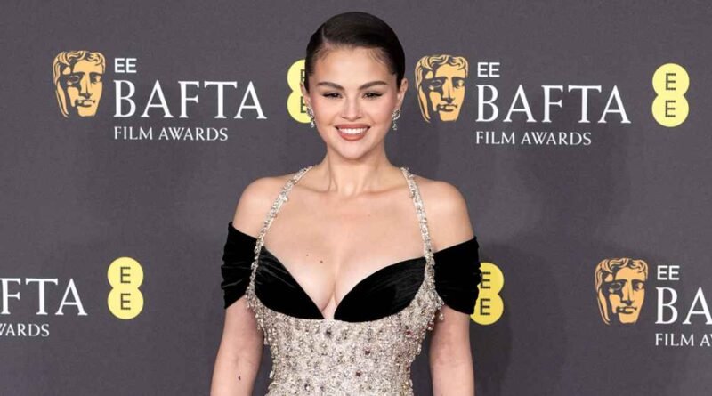 Selena Gomez Shines in Vintage Diamonds at the 2025 BAFTA Awards