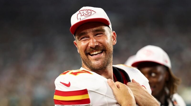 Travis Kelce Looks Unrecognizable in Throwback Photo from NFL Combine