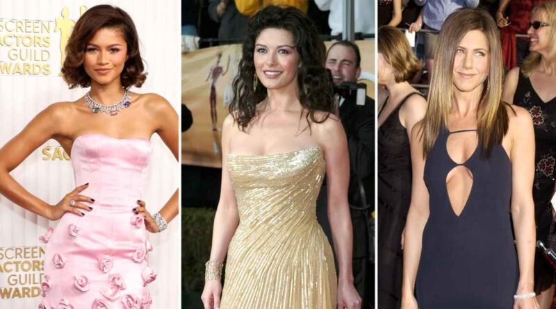 Timeless Celebrity Fashion: The Most Stunning Looks from the SAG Awards