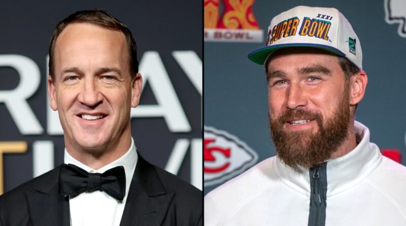 Peyton Manning Offers Retirement Tips to Travis Kelce