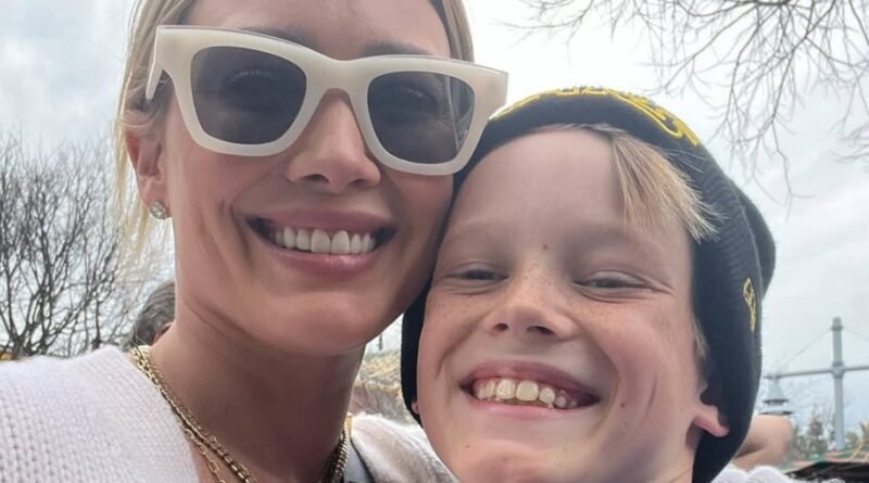 Hilary Duff Astonished That Son Luca Has Entered His Teen Years