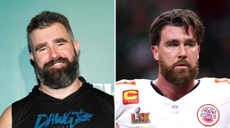 Jason Kelce Can't Believe Travis Kelce Still Isn't Losing His Hair