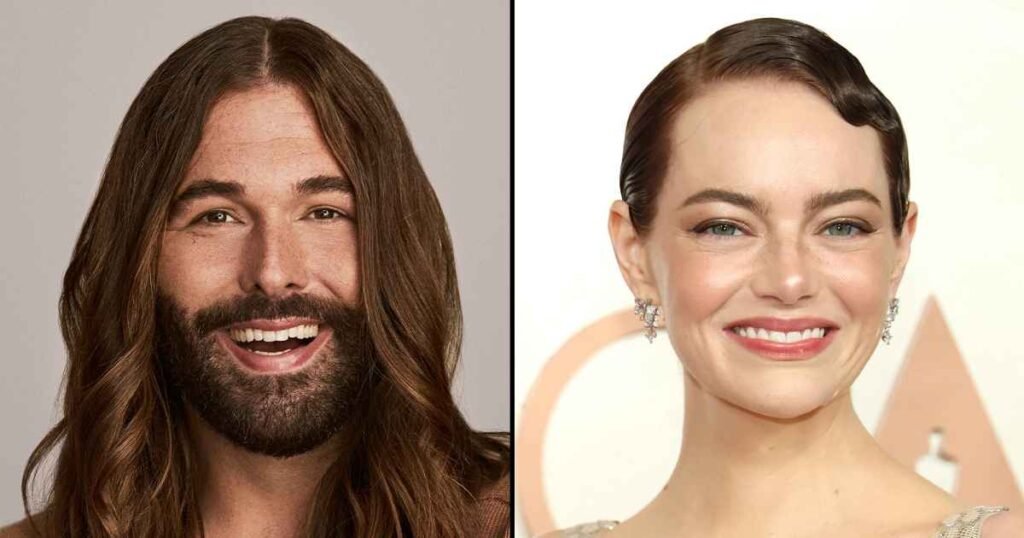 Jonathan Van Ness Admits He Has a Crush on Emma Stone's Fresh Pixie Cut