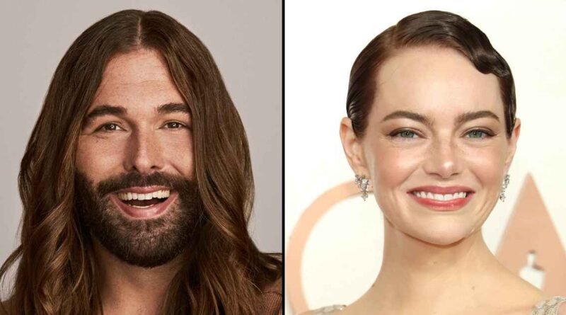 Jonathan Van Ness Admits He Has a Crush on Emma Stone's Fresh Pixie Cut