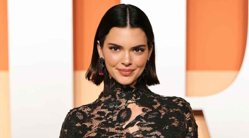Kendall Jenner Desired a 'Darker Side' for Her Vanity Fair Oscar Glam Look