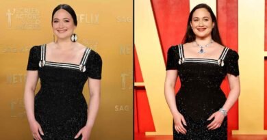 Lily Gladstone Dons a Gucci Dress Again at the 2025 SAG Awards