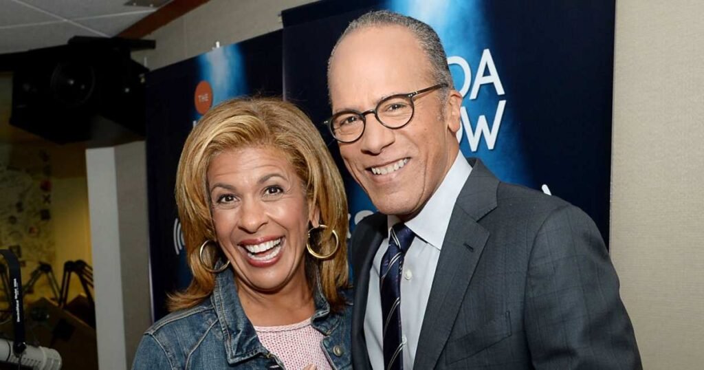 Hoda Kotb Playfully Chats with Lester Holt Following Nightly News Departure