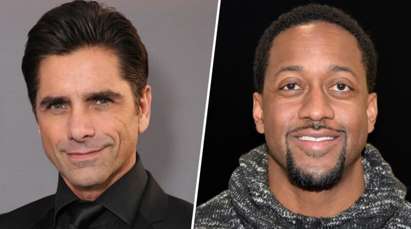 John Stamos and Jaleel White Reenact Iconic Scene from 1991 'Full House' and 'Family Matters' Crossover Episode