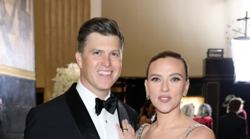 Colin Jost Gets Roasted on SNL for Earning Less Than Scarlett Johansson