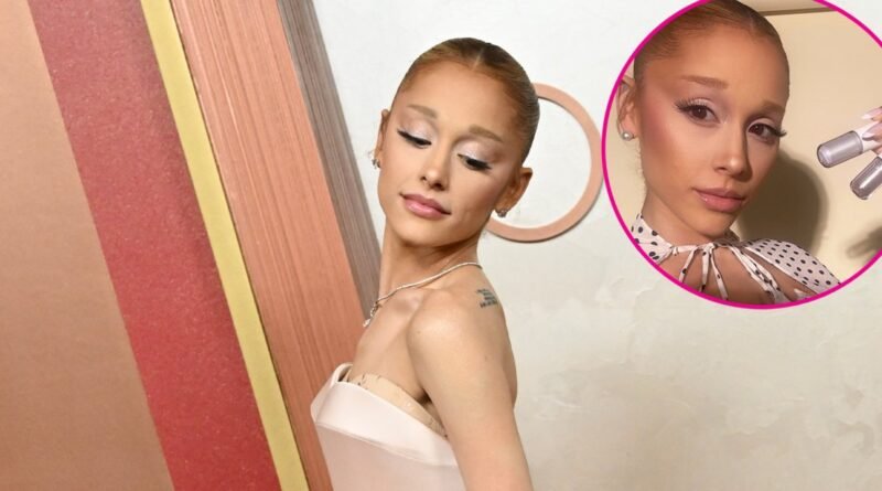 Ariana Grande’s Hair Transformation Highlights Her Sparkling Glitter Eyeshadow