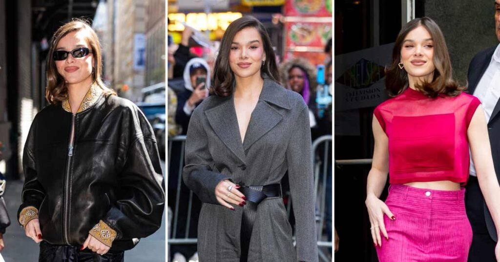 Hailee Steinfeld Dazzles with 3 Chic Style Trends in Just One Day: From Office Elegance to Beyond