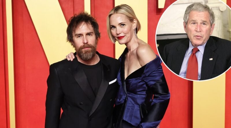 Leslie Bibb: Sam Rockwell Made George W. Bush Appealing