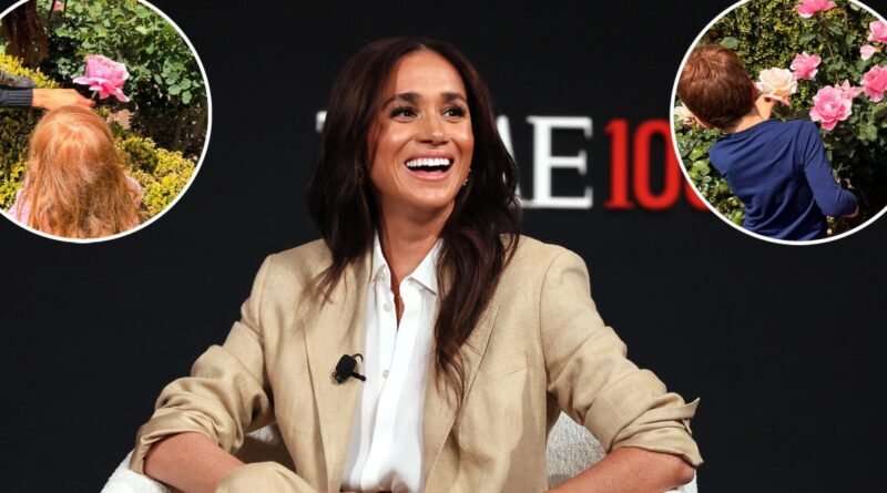 Meghan Markle's Children Archie and Lili Sport Coordinated Red Hair