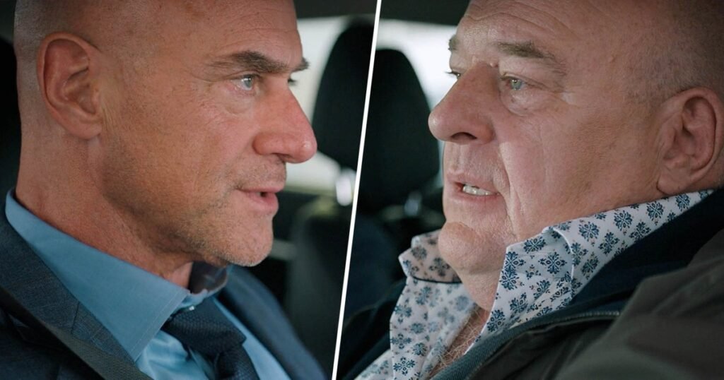 Exclusive First Look: Chris Meloni and Dean Norris Bicker in 'Law & Order: OC'
