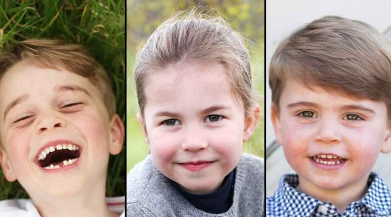 Birthday Portraits of Kate Middleton and Prince William's Children