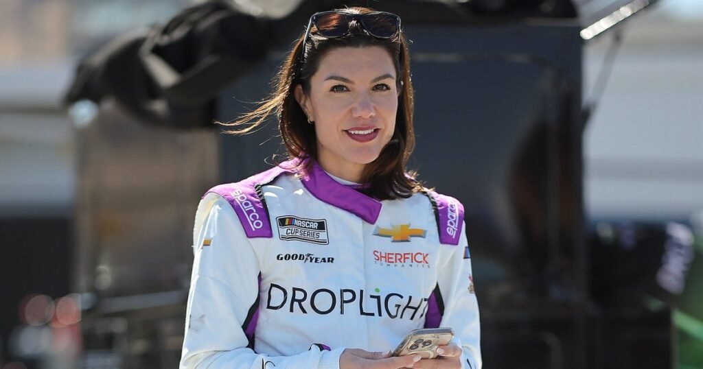 Katherine Legge of NASCAR Laughs Off 'Too Much Mascara' Remarks