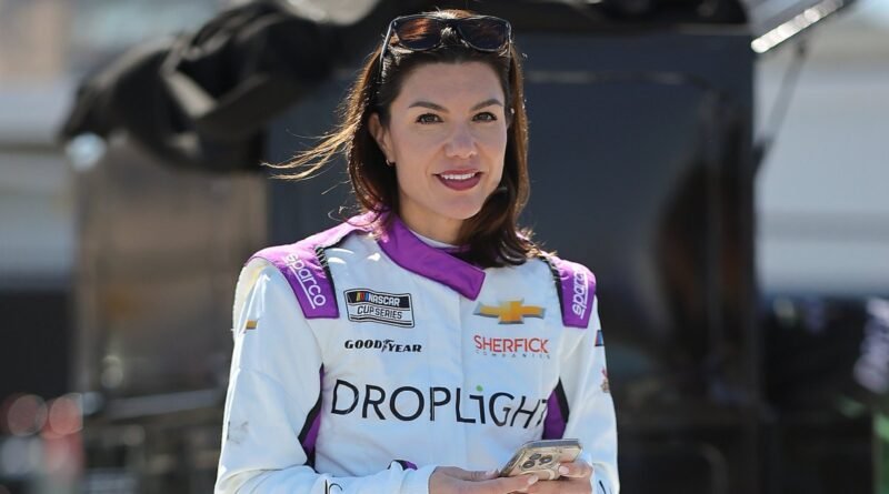 Katherine Legge of NASCAR Laughs Off 'Too Much Mascara' Remarks