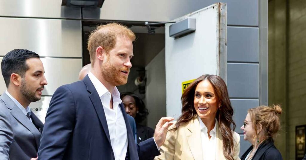 Meghan Markle and Prince Harry Achieve Style Goals in Matching Suits