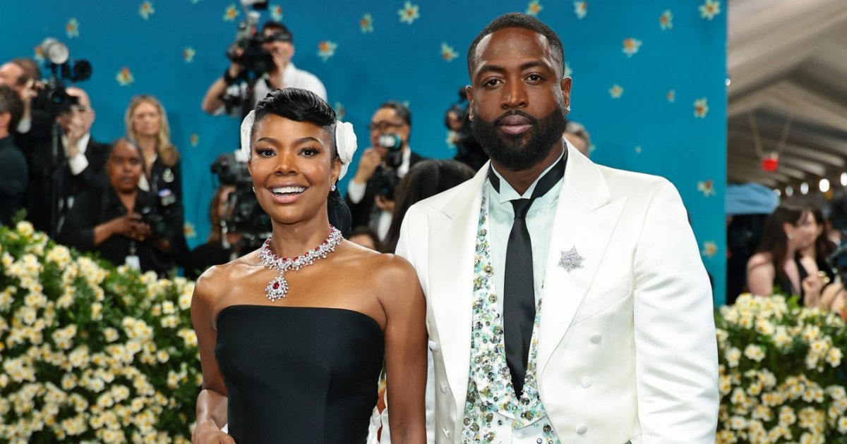 Gabrielle Union and Dwyane Wade Dazzle at the 2025 Met Gala