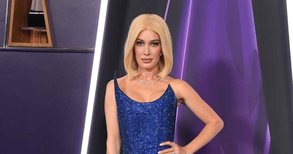 Heidi Montag's Blonde Wig Turns Heads at the 2025 AMAs