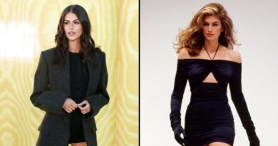 Kaia Gerber Emulates Cindy Crawford’s Fashion at the Overcompensating Premiere
