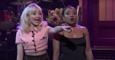 Dwyane Wade and Sabrina Carpenter Crash SNL Monologue